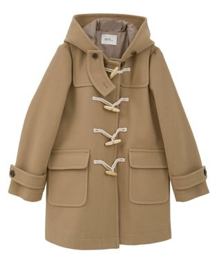 earth music&ecology ダッフルコート Beige