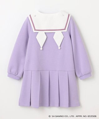 ANY KIDS 【any FAM×サンリオキャラクターズ】セーラーカラーワンピース ラベンダー×クロミ