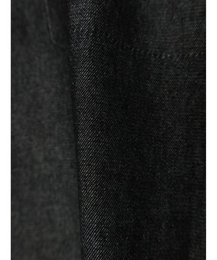 Green Parks ・ＳＵＧＡＲ　ＳＰＯＯＮ　クロップドデニムシャツ Black