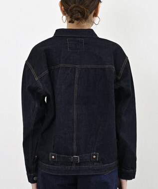 LENO BRENDA BIG TRUCKER JACKET《UNISEX》オーバーサイズデニムブルゾン INDIGO