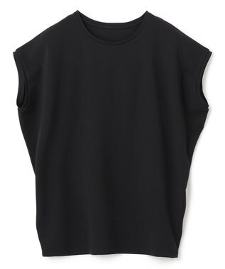 UNFILO BEAUTY FORM フレンチスリーブTシャツ ブラック