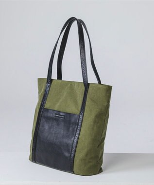 A4サイズ収納可】EVER - TOTE BAG ナイロン 本革 トートバッグ / YUSHI