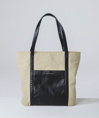 A4サイズ収納可】EVER - TOTE BAG ナイロン 本革 トートバッグ / YUSHI