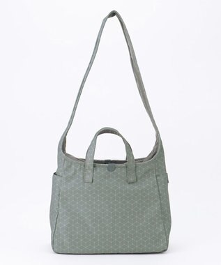 Y'SACCS キュービック×ポイントドット　2WAYトート＆ショルダー　Mサイズ