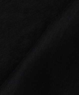 BEIGE， CYANO / サテン ドレープブラウス Black