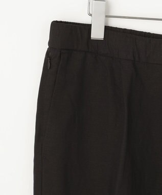 UNFILO MENS ライトリネン テーパードパンツ [23年春夏商品] ブラック