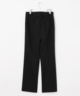 J.PRESS LADIES L 【リクルート対応】セラータカームスキン ストレート パンツ ブラック系