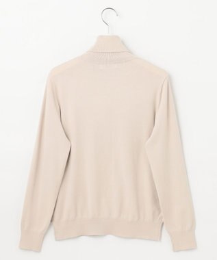 J.PRESS LADIES L 【洗える】PRINCE タートルネック ニット ベージュ系