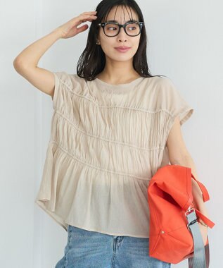 CRAFT STANDARD BOUTIQUE ヴィンテージボイルギャザーブラウス