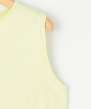 組曲 【WEB限定カラーあり】ニットタンクトップ 【WEB限定】ライム系9