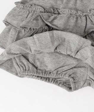 組曲 KIDS 【90㎝】フリルブルマー グレー