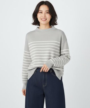 ANY 【新色追加】ハイネックデイリーニット