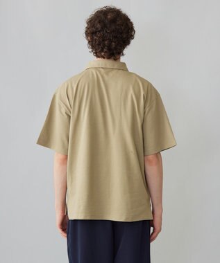 UNFILO MENS PLAX カノコ ポロシャツ [24年春夏商品] スモーキーグリーン