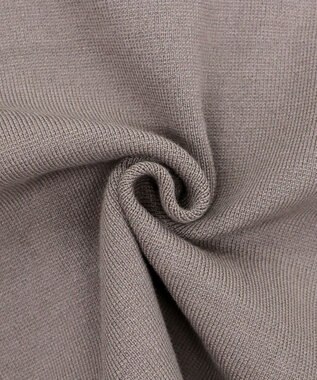 Tiaclasse L 【新色追加・洗える】ストレートショートニットボレロ グレージュ