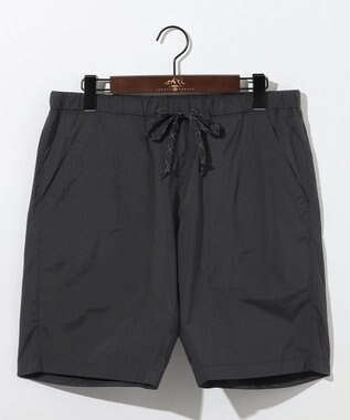 JOSEPH ABBOUD MOUNTAIN 【軽量/ストレッチ/ECO撥水】ライトワッシャーストレッチ アウトドアイージー ショーツ ブラック系