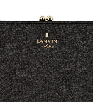 LANVIN en Bleu リュクサンブール 口金二つ折り財布 ダークネイビー
