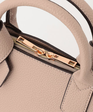 LA BAGAGERIE 【maison vert】 【超軽量/多収納】リボンハンドル2WAYバッグ グレージュ