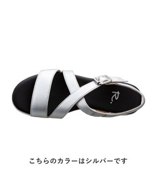 REGAL FOOT COMMUNITY 【アールドット】S13C 厚底ウエッジサンダル サンダル ブルー
