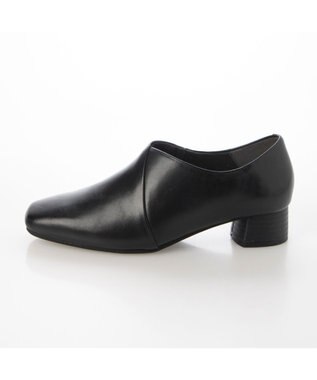 ing <ing>【WEB限定】【サスティナブルシリーズ】甲深デザインパンプス ブラック