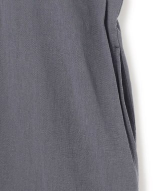 J.PRESS YORK STREET 【WOMEN】ワンウォッシュ リネンコットン ワンピース グレー系