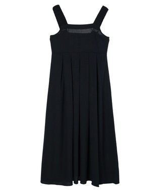 Green Parks armonia.ギャザーストラップワンピース Navy