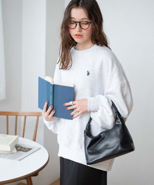  U.S. POLO ASSN.　だぼそでワンポイントスウェット