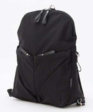 LA BAGAGERIE 【MONICA】フロントポケット2WAYバッグ ブラック