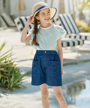 組曲 KIDS 【Lサイズ】サマーブレード ハット ナチュラル系