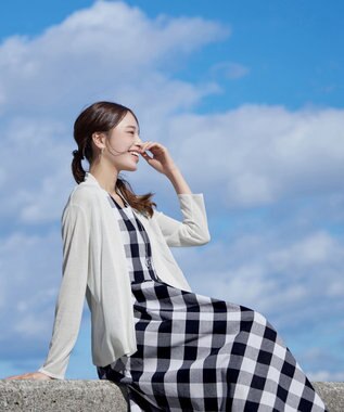 Tiaclasse 【おのののかさん着用】ショートトッパーカーディガン オフホワイト