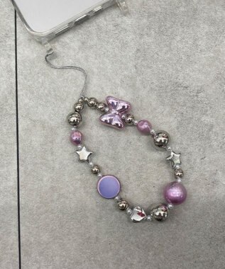 WEGO ビーズストラップキーホルダーF