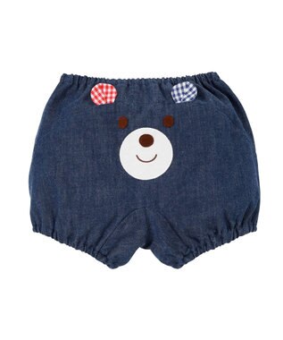 MIKI HOUSE HOT BISCUITS ワンポイント半袖Tシャツ＆顔ドンブルマギフトセット【BOX付き】 赤