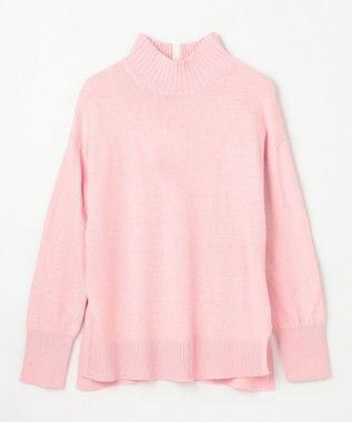 ANY 【手洗い可】イタリーヤーンウールカシミヤミックスプルオーバー ペールピンク