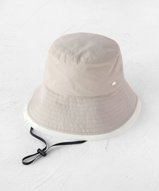 TOCCA 【サイズ調整可】TRIM RIBBON BUCKET HAT バケットハット [新色]グレージュ系