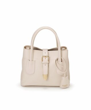 TOPKAPI 【Breath TOPKAPI】RIPPLE リプル バックル ショルダー付き ミニ トートバッグ オフ