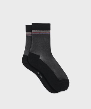 Paul Smith Frida Signtr シアー ソックス