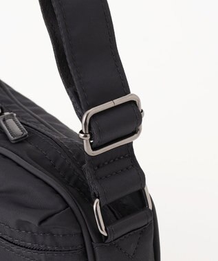 Y'SACCS 【Y’SACCS vous et】ナイロン×ポリウレタン ショルダー ブラック