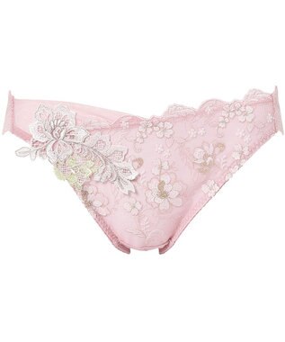 Wing ショーツ Wing Lesiage PB4010とペア 【後ろ姿きれいブラ】 はきこみ丈あさめ PF4010 ウイング／ワコール ロマンピンク