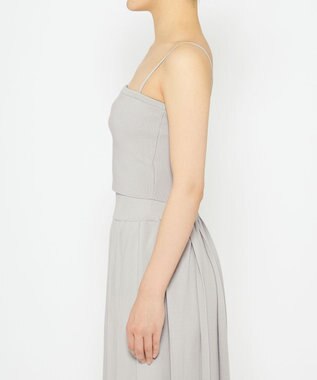 uncrave 【手洗い可】ドライタッチ ニット カップ付き バンドゥ（uncrave WHITE） アイスグレー