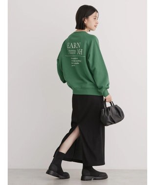 AMERICAN HOLIC ラグランロゴスウェット2 Green