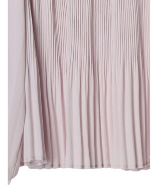 earth music&ecology レースプリーツブラウス Light Pink