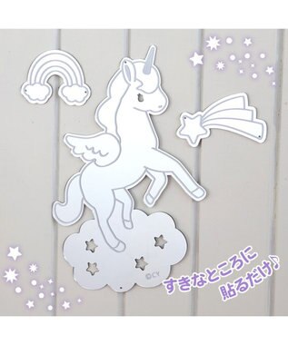 Mother garden マザーガーデン ユニコーン ウォールステッカーミラー -