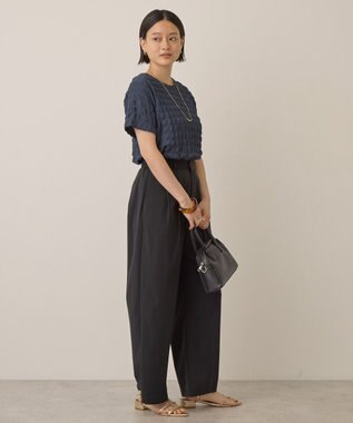 AMERICAN HOLIC ポコポコ半袖プルオーバー Navy