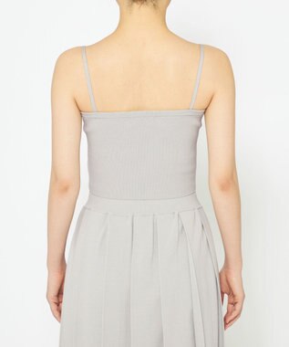 uncrave 【手洗い可】ドライタッチ ニット カップ付き バンドゥ（uncrave WHITE） アイスグレー