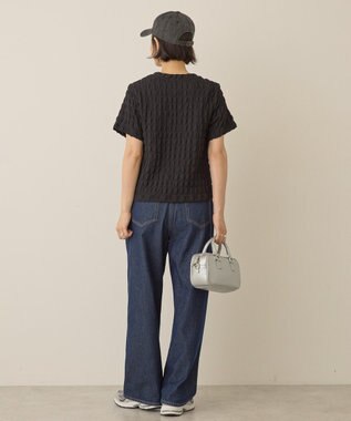 AMERICAN HOLIC ポコポコ半袖プルオーバー Black