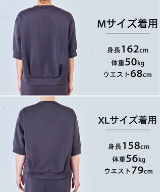 UNFILO 【VERY掲載】BEAUTY FORM JERSEY light スナップカーディガン チャコール