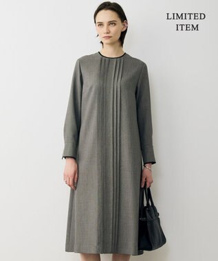 ICB L 【WEB限定】ツイードタックワンピース