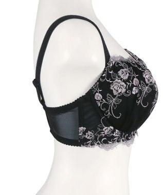 San-ai Resort（三愛水着楽園） 【エレガントコレクション2404】単品ブラHIカップ  【northerly】 ブラック