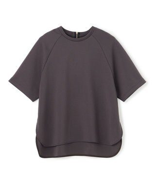 UNFILO L BEAUTY FORM JERSEY light バックZIP プルオーバー