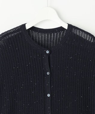 自由区 S 【WEB限定・2点SET・着回し3WAY以上】セットアップニット・スカート ネイビー×ブラック