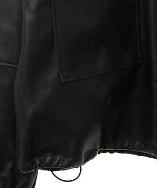 Green Parks フェイクレザージャケット Black